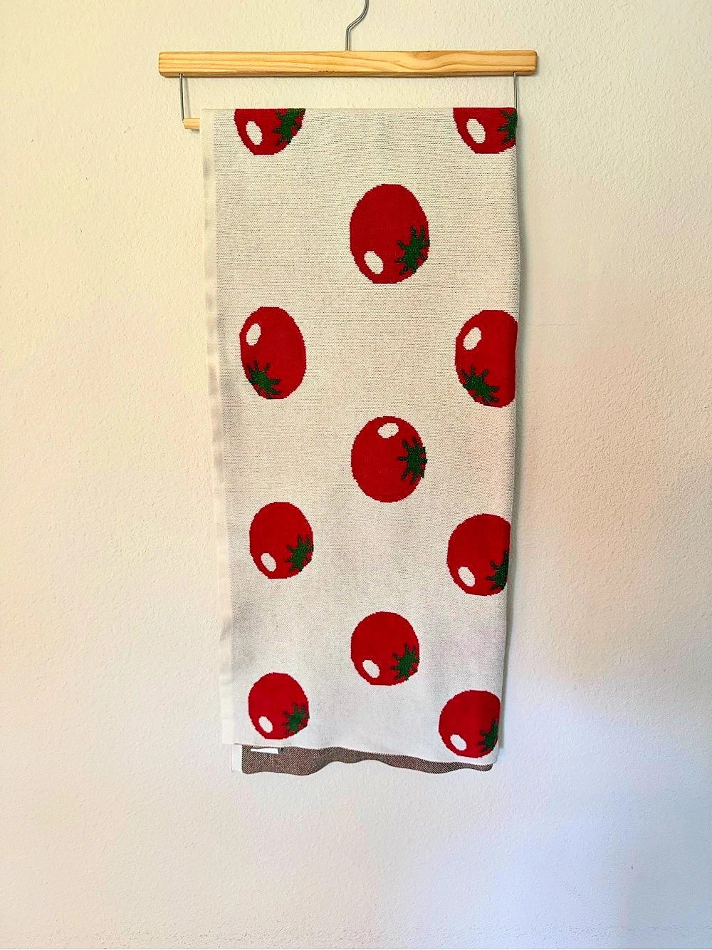 Cotton Tomato 🍅 Throw Blanket 54x54 in.